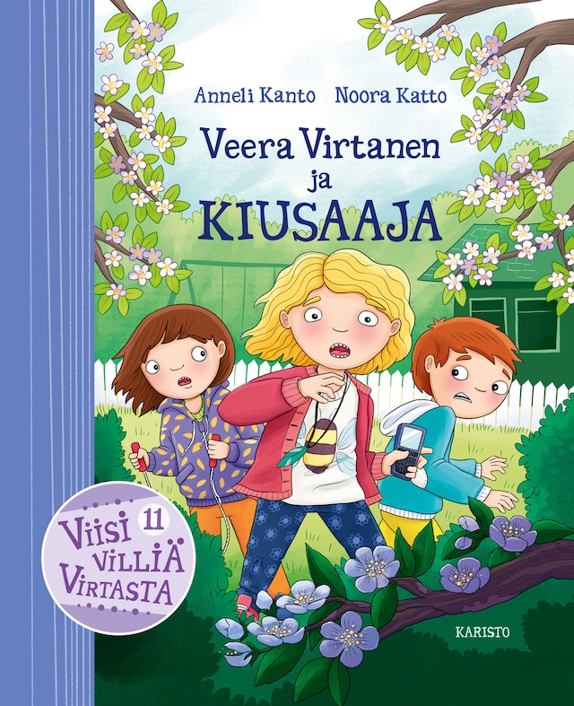 Book cover for Veera Virtanen ja kiusaaja