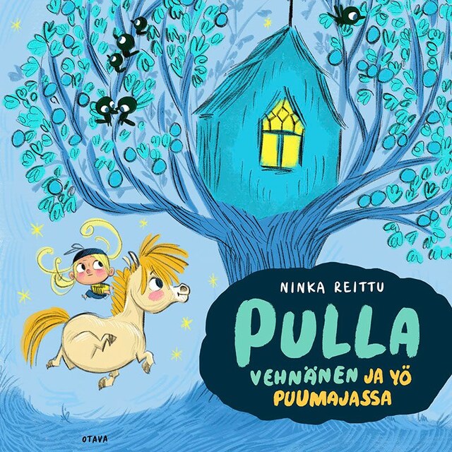 Copertina del libro per Pulla Vehnänen ja yö puumajassa