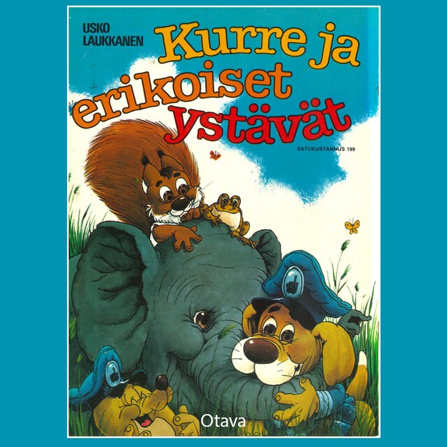 Portada de libro para Kurre ja erikoiset ystävät