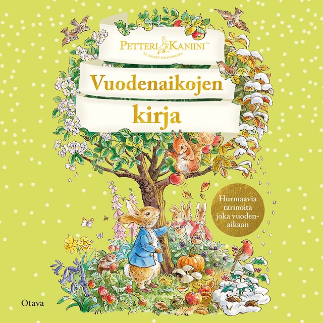 Book cover for Petteri Kaniini - vuodenaikojen kirja