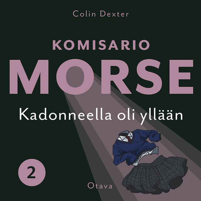 Book cover for Kadonneella oli yllään