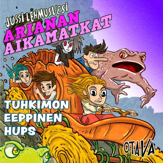 Buchcover für Arianan aikamatkat - Tuhkimon eeppinen hups