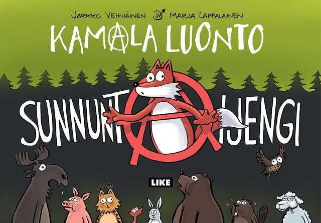 Kirjankansi teokselle Kamala luonto - Sunnuntaijengi