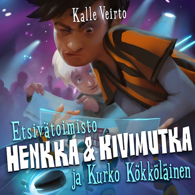 Couverture de livre pour Etsivätoimisto Henkka & Kivimutka ja Kurko Kökköläinen