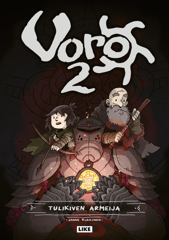 Book cover for Voro 2. Tulikiven armeija