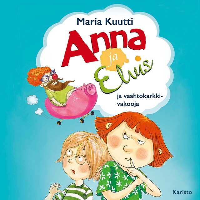 Buchcover für Anna ja Elvis ja vaahtokarkkivakooja