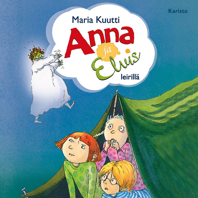 Couverture de livre pour Anna ja Elvis leirillä