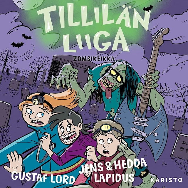 Book cover for Tillilän liiga - Zombikeikka