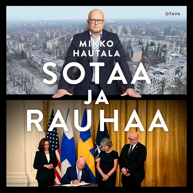 Book cover for Sotaa ja rauhaa