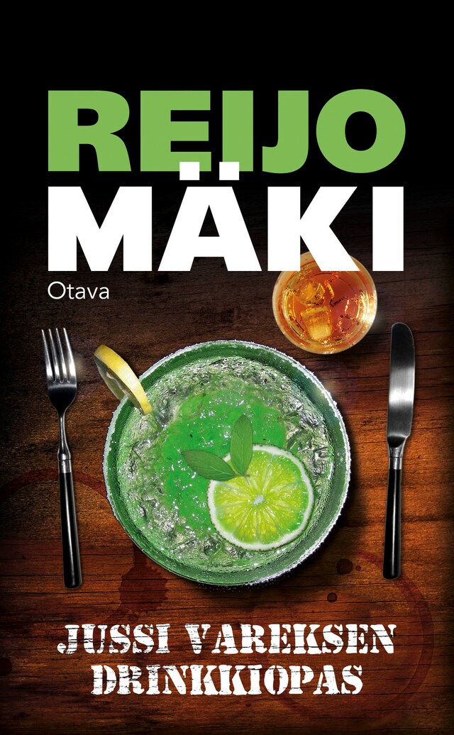 Book cover for Jussi Vareksen drinkkiopas