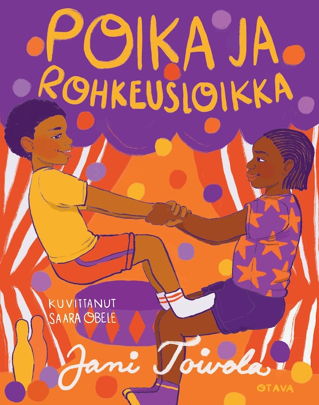 Book cover for Poika ja rohkeusloikka