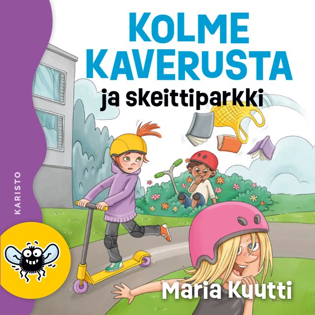 Buchcover für Kolme kaverusta ja skeittiparkki