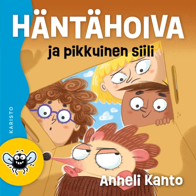 Book cover for Häntähoiva ja pikkuinen siili