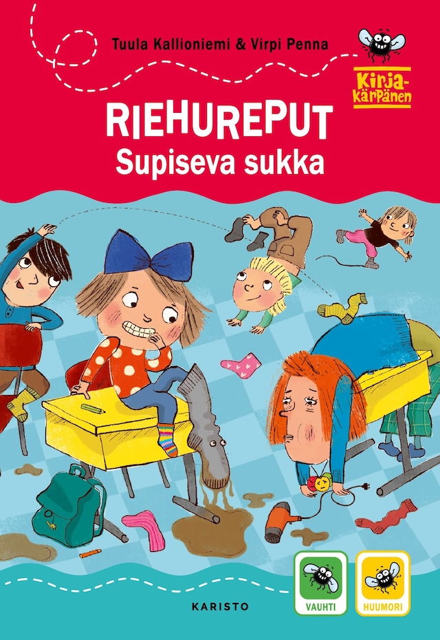 Copertina del libro per Riehureput – Supiseva sukka