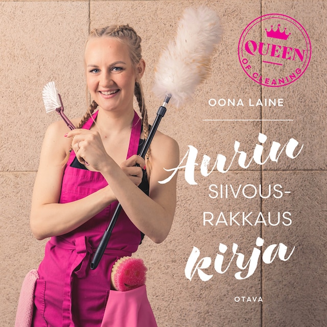 Book cover for Aurin siivousrakkauskirja