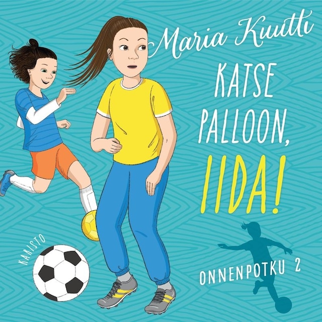 Book cover for Katse palloon, Iida!