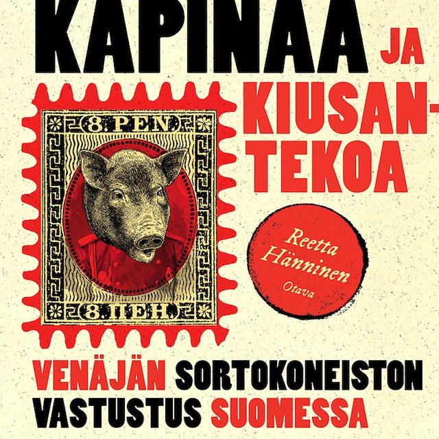 Buchcover für Kapinaa ja kiusantekoa