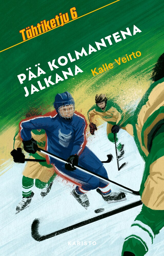 Portada de libro para Pää kolmantena jalkana