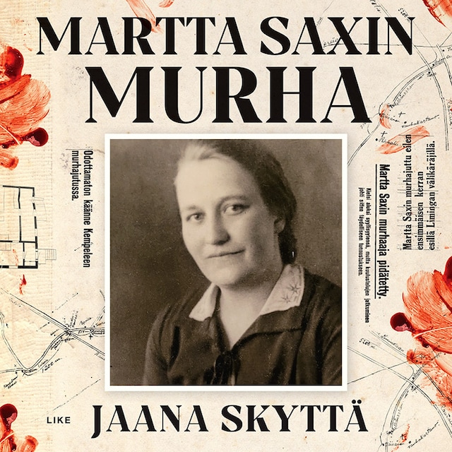 Copertina del libro per Martta Saxin murha