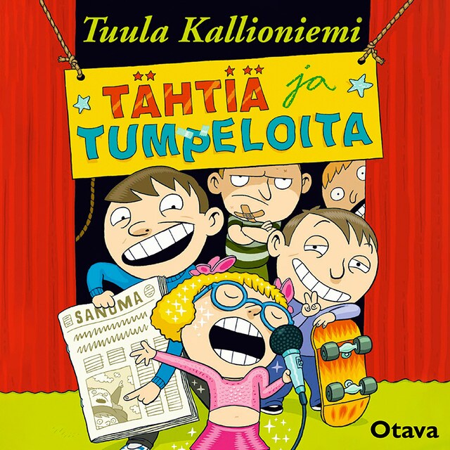Book cover for Tähtiä ja tumpeloita