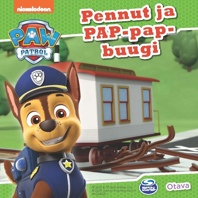 Portada de libro para Ryhmä Hau Pennut ja Pap-pap-buugi