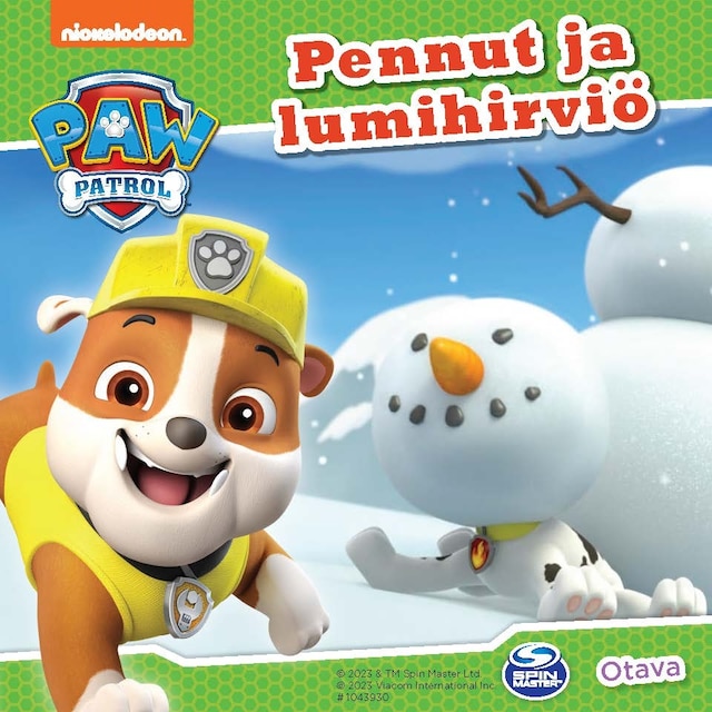 Book cover for Ryhmä Hau Pennut ja lumihirviö