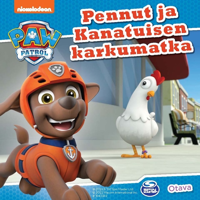 Book cover for Ryhmä Hau Pennut ja Kanatuisen karkumatka
