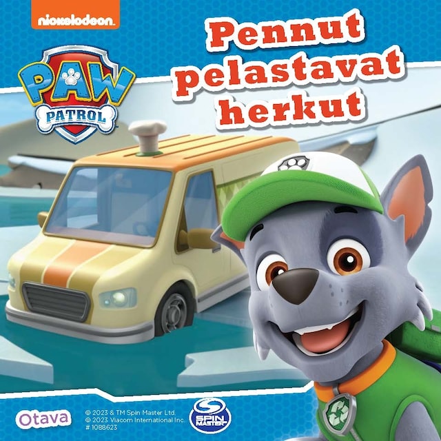 Book cover for Ryhmä Hau Pennut pelastavat herkut