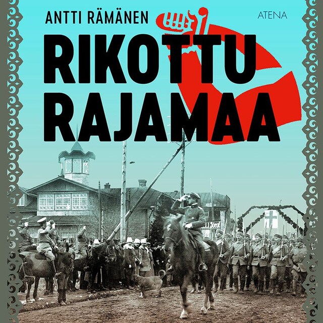 Book cover for Rikottu rajamaa