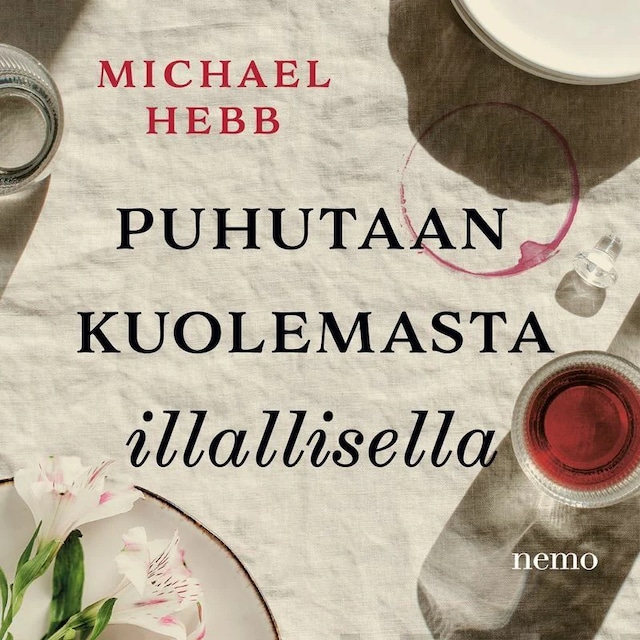 Book cover for Puhutaan kuolemasta illallisella