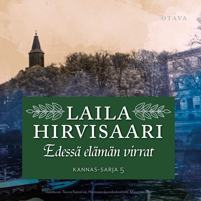 Buchcover für Edessä elämän virrat