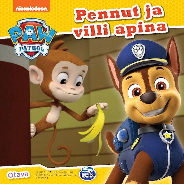 Portada de libro para Ryhmä Hau - Pennut ja villi apina