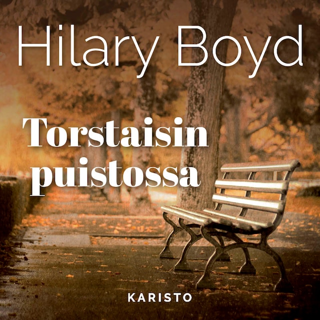 Book cover for Torstaisin puistossa