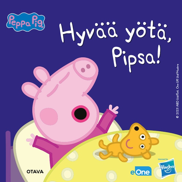 Couverture de livre pour Pipsa Possu - Hyvää yötä, Pipsa!