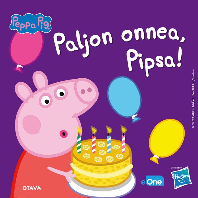 Couverture de livre pour Pipsa Possu - Paljon onnea, Pipsa!