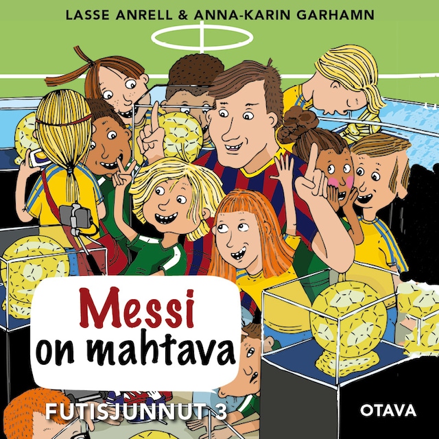 Book cover for Messi on mahtava