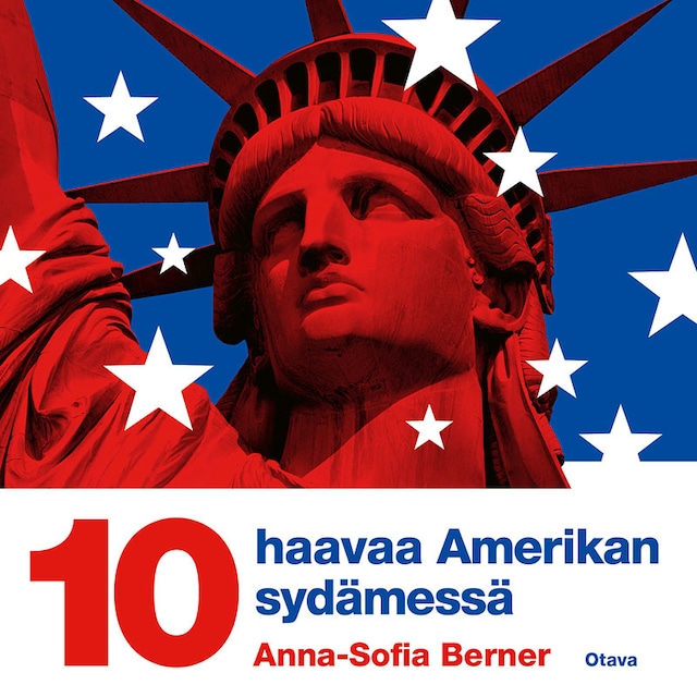 Book cover for Kymmenen haavaa Amerikan sydämessä