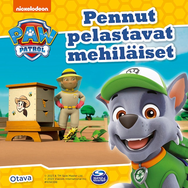 Book cover for Ryhmä Hau - Pennut pelastavat mehiläiset