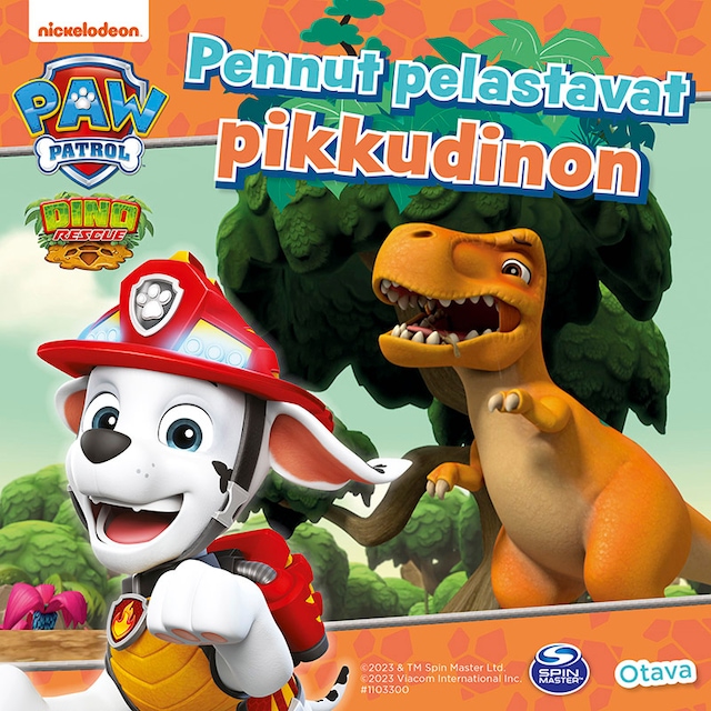 Book cover for Ryhmä Hau - Pennut pelastavat pikkudinon