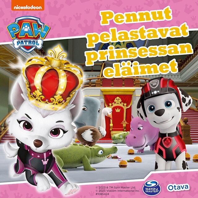 Copertina del libro per Ryhmä Hau - Pennut pelastavat prinsessan eläimet