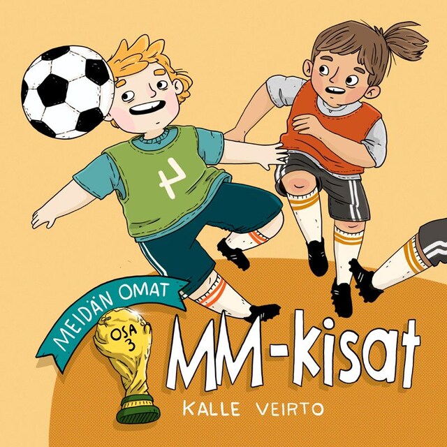 Kirjankansi teokselle Meidän omat MM-kisat