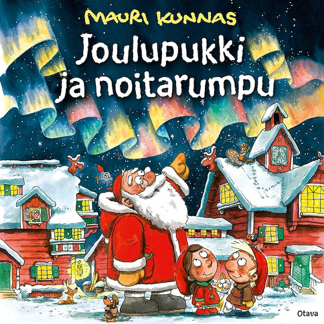 Book cover for Joulupukki ja noitarumpu