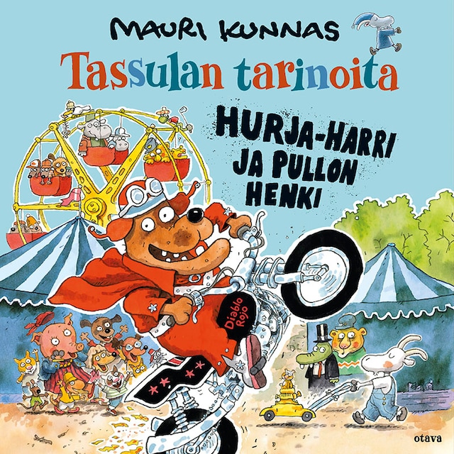 Book cover for Hurja-Harri ja pullon henki