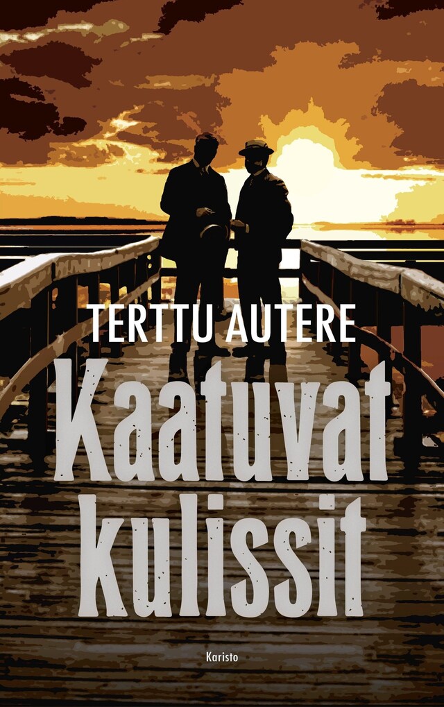 Book cover for Kaatuvat kulissit