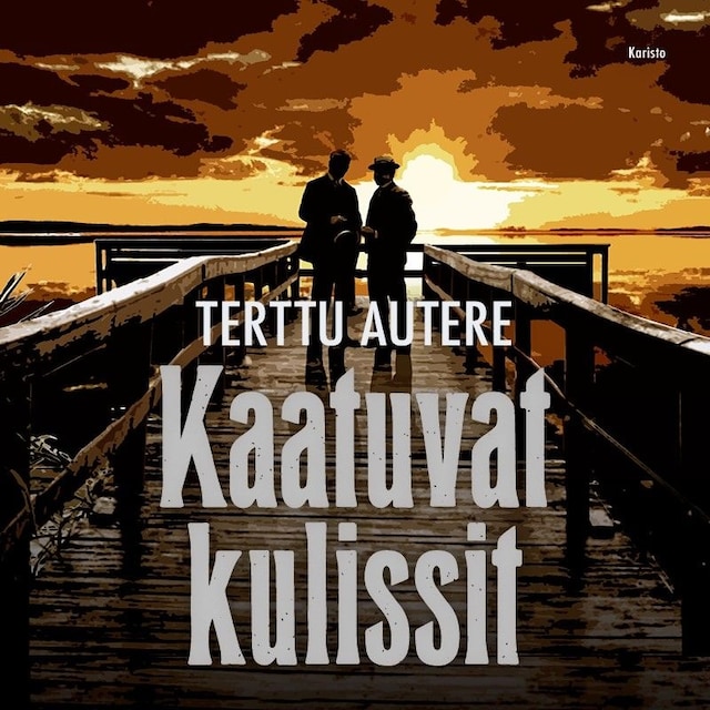 Book cover for Kaatuvat kulissit