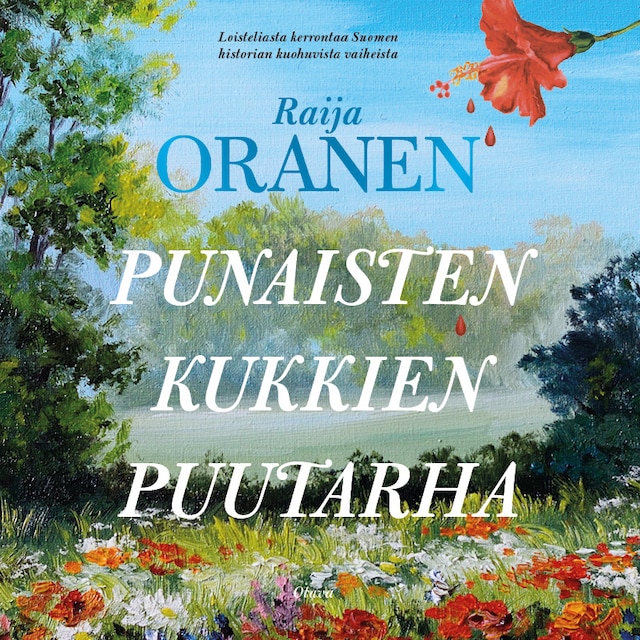 Book cover for Punaisten kukkien puutarha