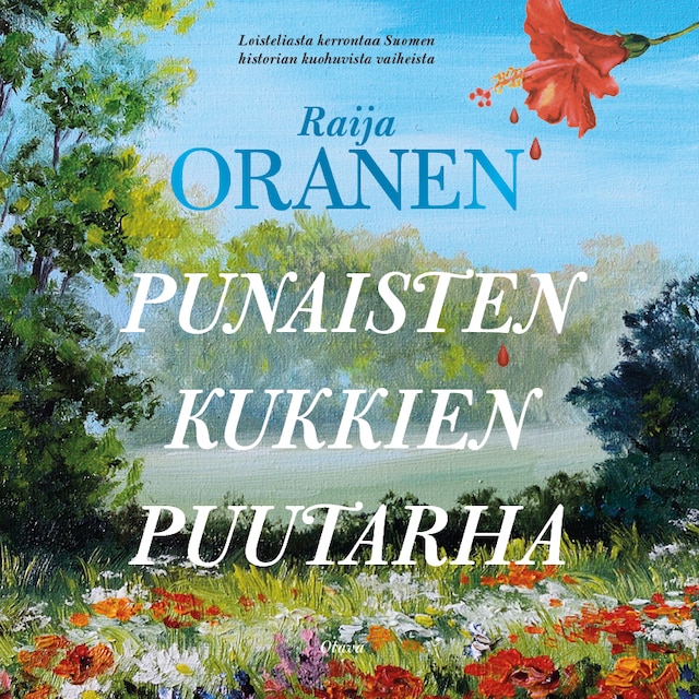 Portada de libro para Punaisten kukkien puutarha