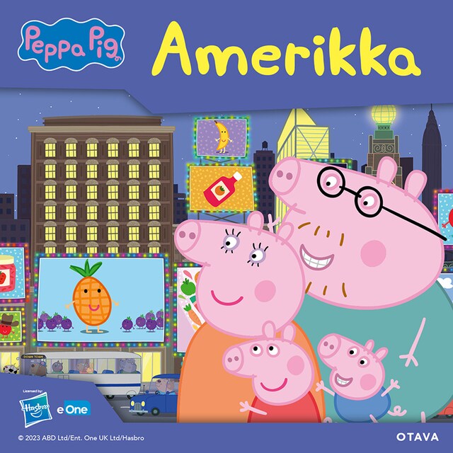 Book cover for Pipsa Possu - Amerikka