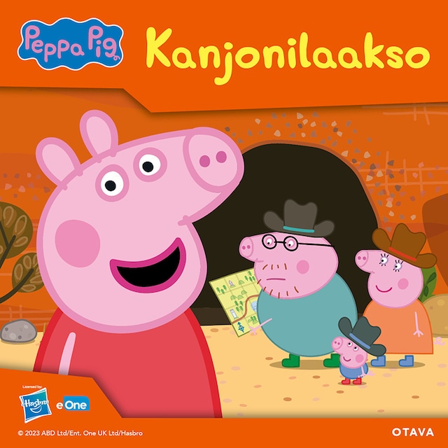 Book cover for Pipsa Possu - Kanjonilaakso