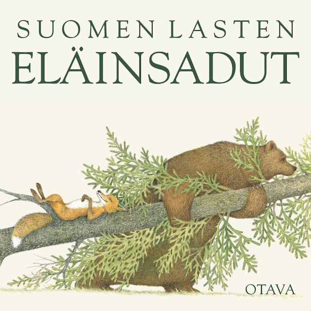Book cover for Suomen lasten eläinsadut
